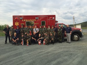 Lebanon CAP  with Fire Dept
